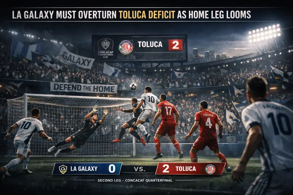 LA Galaxy Must Overturn Toluca Deficit as Home Leg Looms